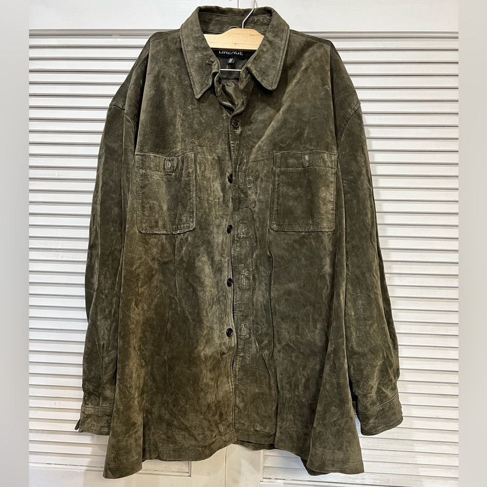 LINEAGE 4XL GENUINE LEATHER JACKET- NEVER WORN